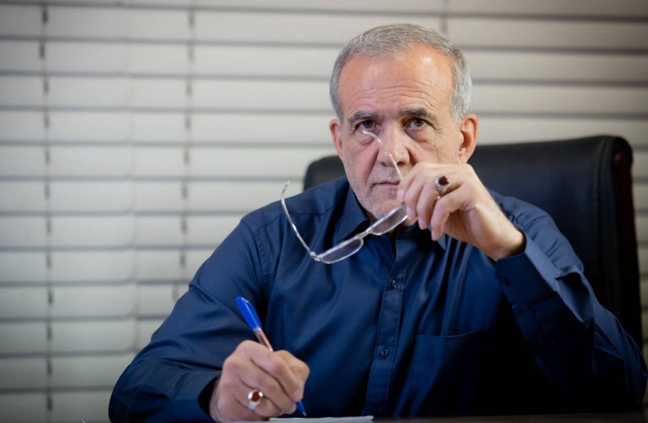 Iranian President-elect Masoud Pezeshkian. Photo via Tehran Times
