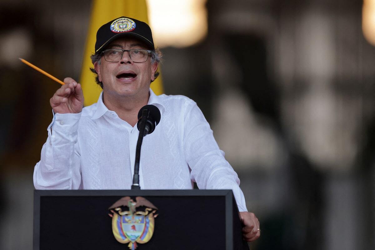 Colombia’s President Gustavo Petro. Photo: Luisa Gonzalez/Reuters