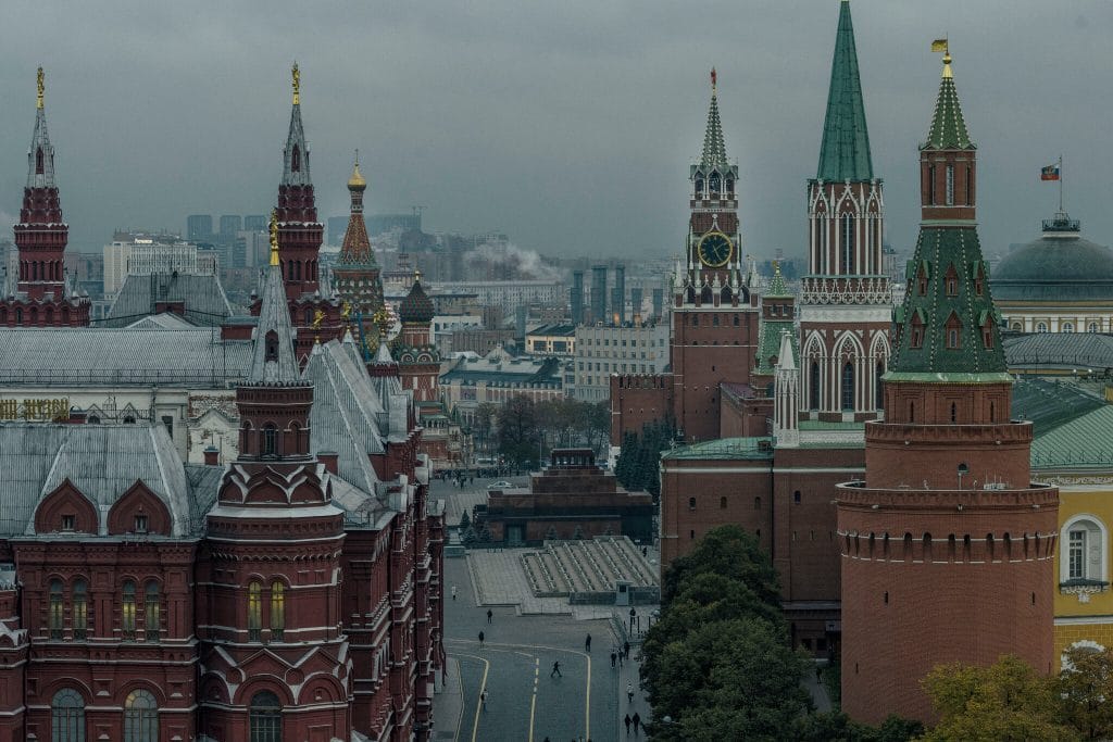 Red Square in Moscow last October. Russia’s revenues grew last year but did not keep pace with spending. Photo: Nanna Heitmann for NYT