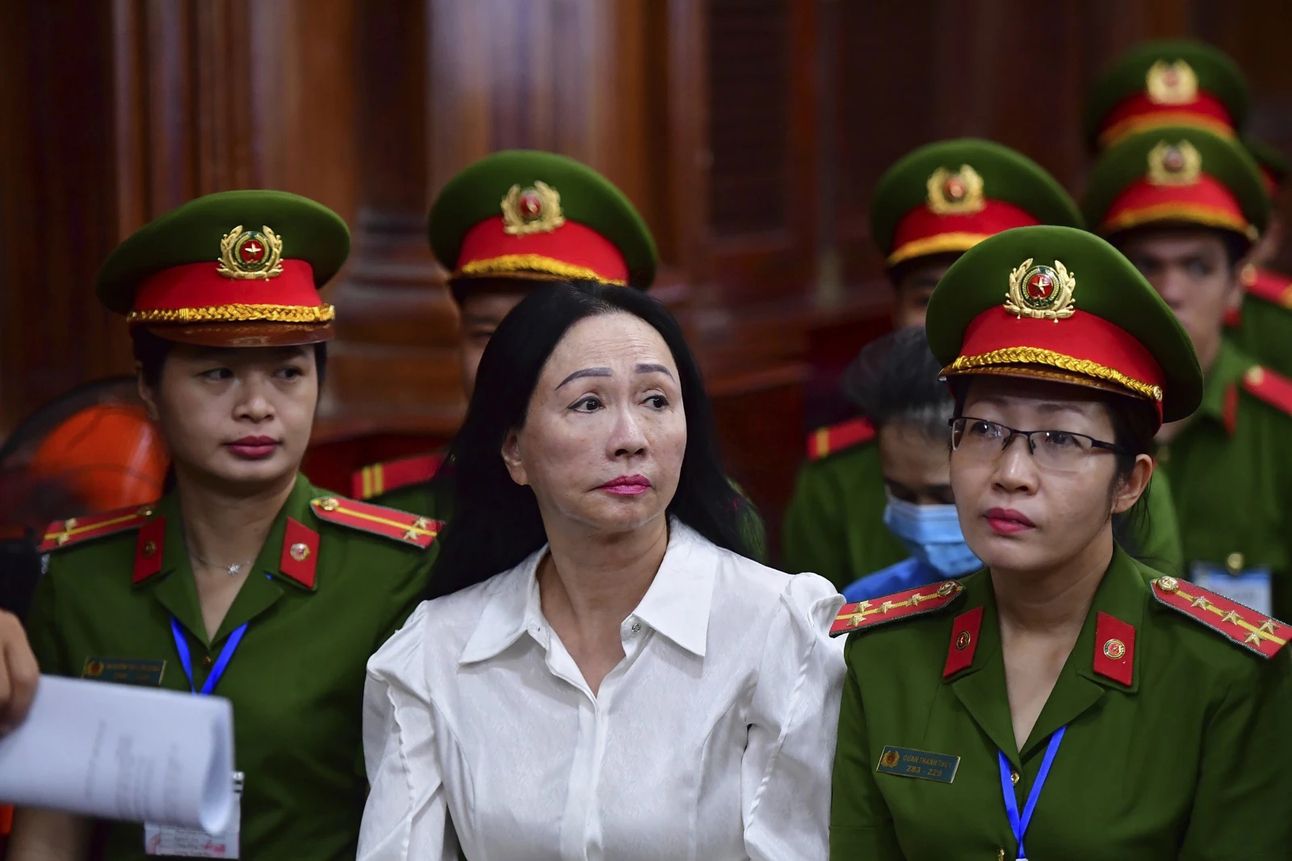Truong My Lan, founder of Van Thinh Phat Group. Photo: AP