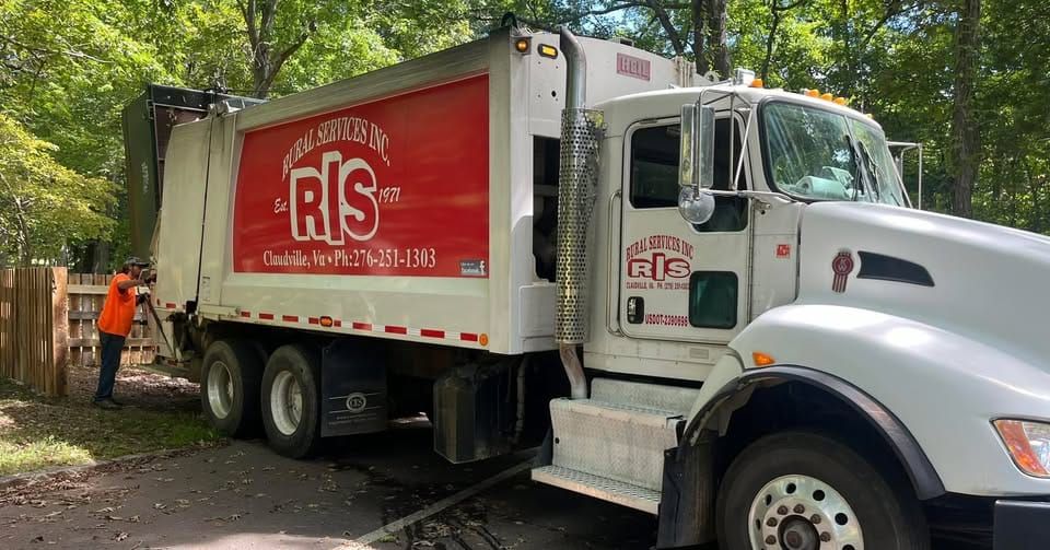 Town signs with private service for waste management