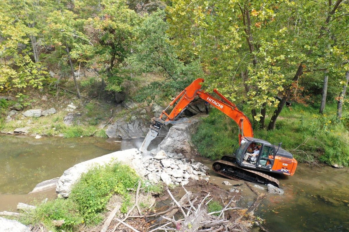 Section of Little River's flow is restored after decades of work