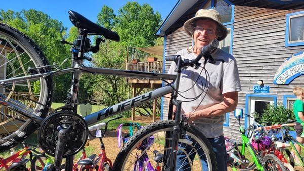 Local bicycle shop provides free tune ups at local school