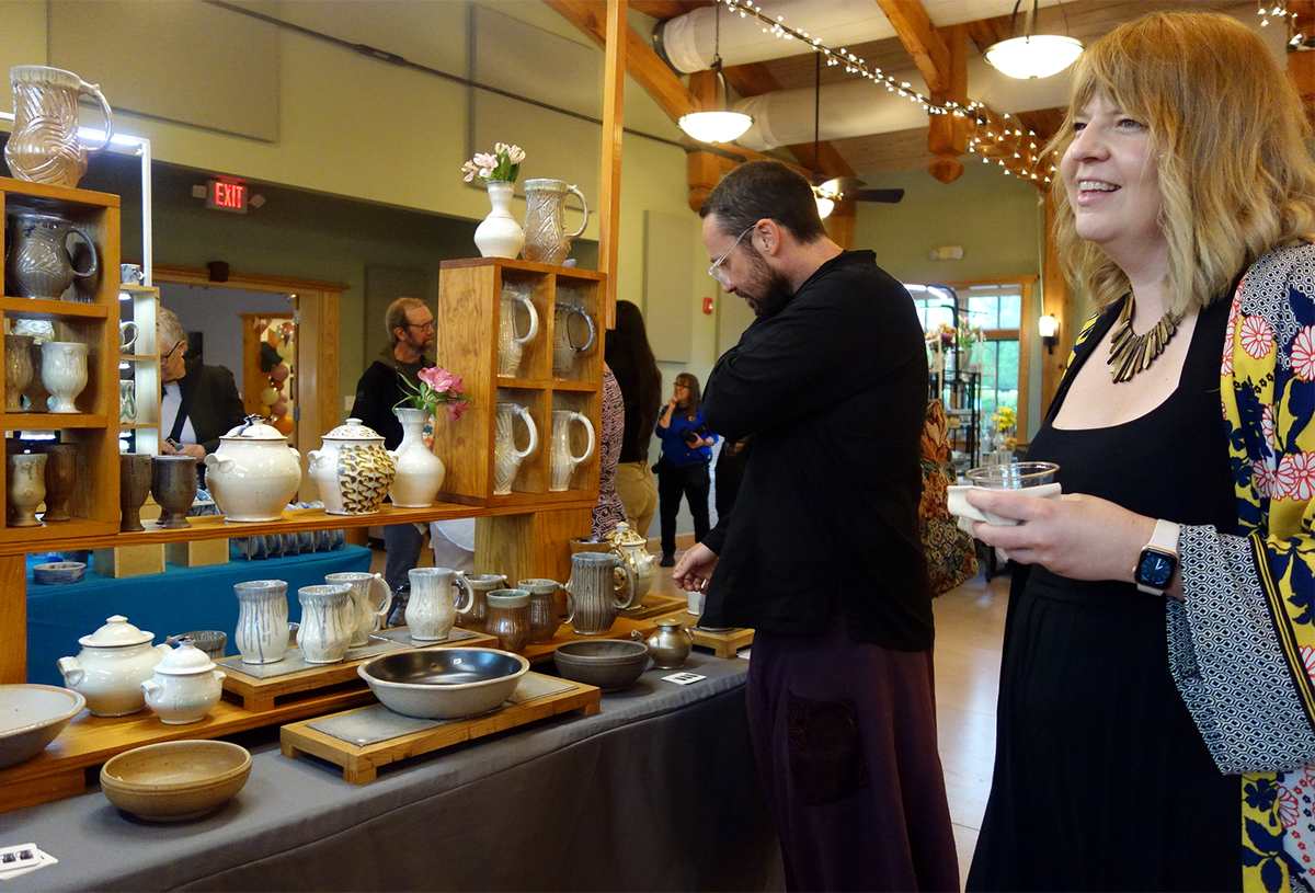 Community collaboration brings the Potters Market Preview Party to life