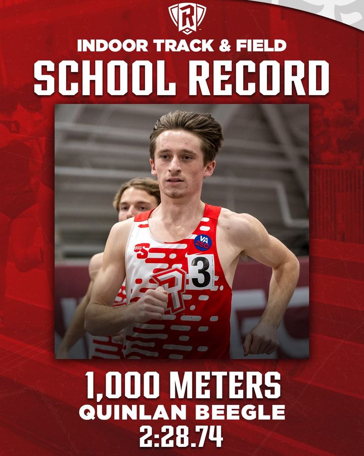 Beegle sets new record in Indoor Track at Radford