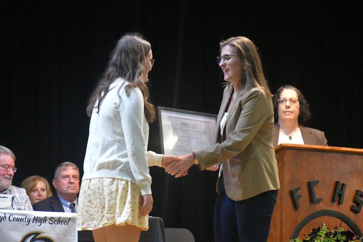 Graduating seniors receive annual academic awards and special scholarships