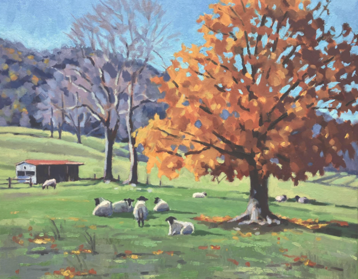 Floyd's Plein Air Biennial returns to feature 30 artists and the area's natural beauty