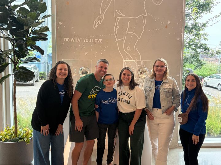 Make-A-Wish with the Seattle Storm