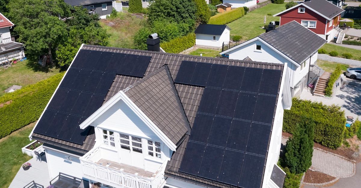 solceller på taket