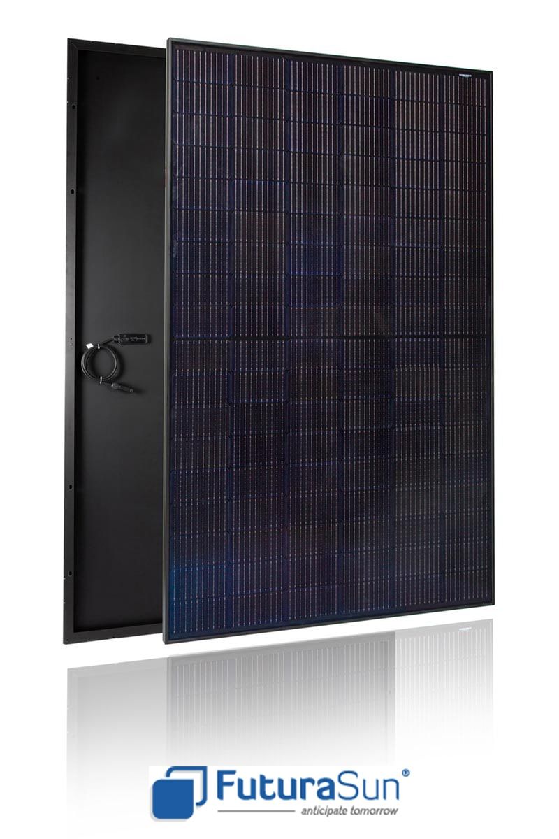 FuturaSun FU 390-405 M Silk Plus - All Black