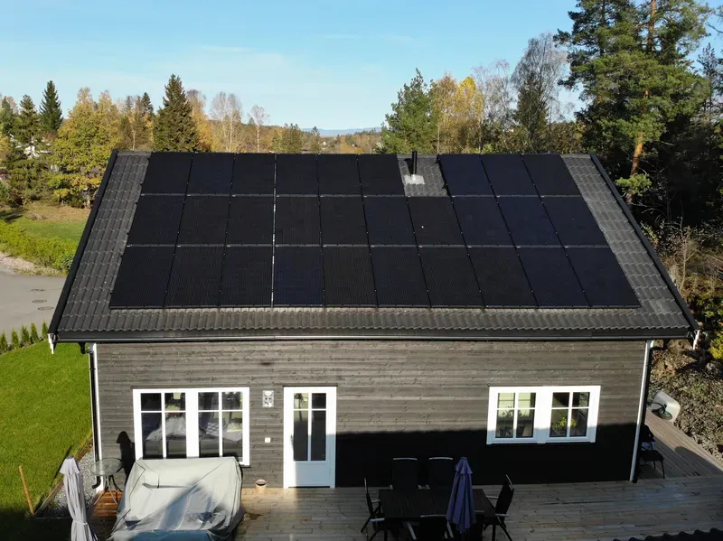 Solpaneler Villa
