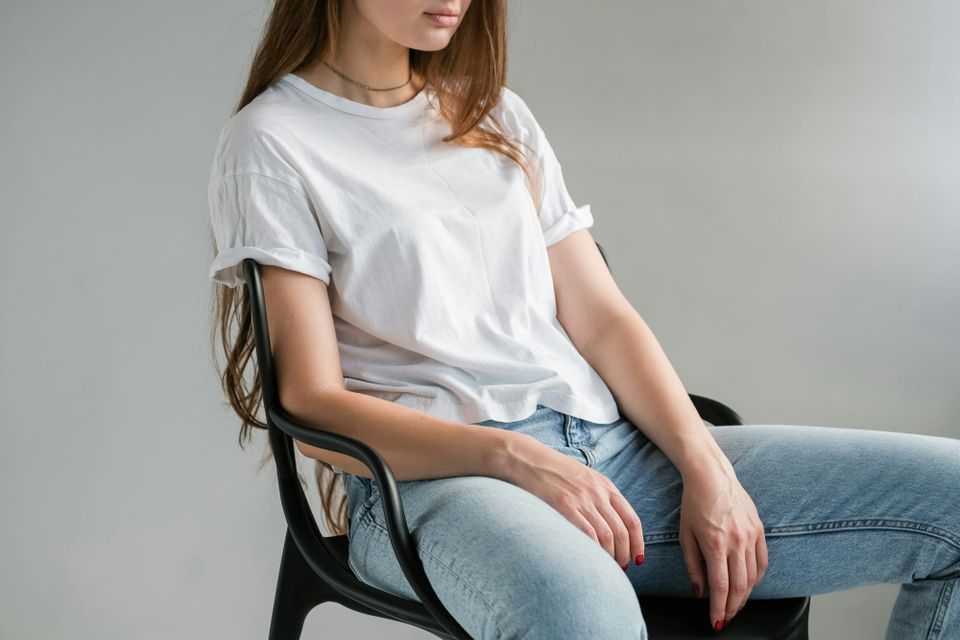 I’m letting the simple white T-shirt take over my wardrobe