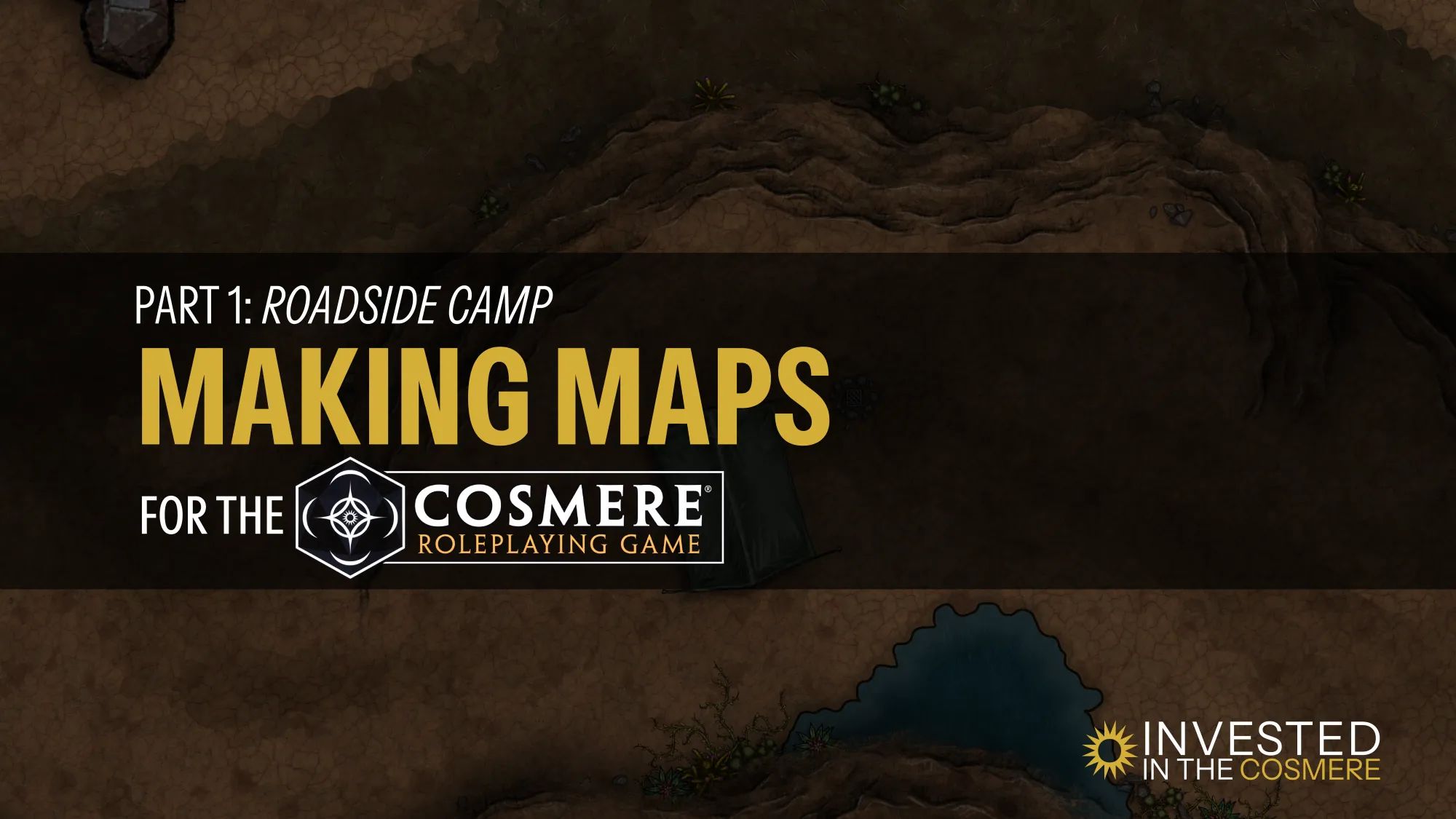 Making Maps for the Cosmere RPG: Part 1, Roadside Camp