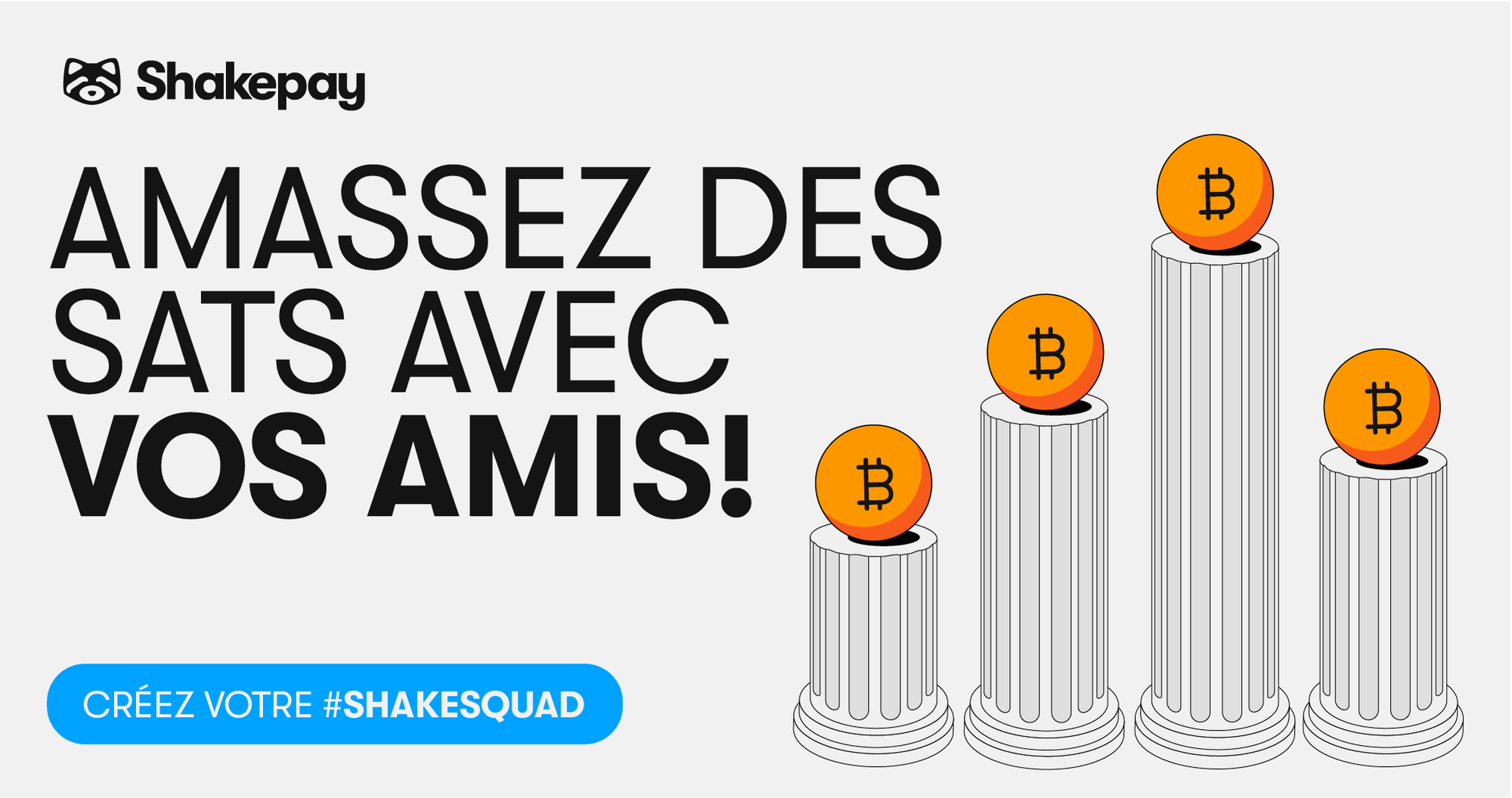 Amassez des sats avec vos amis