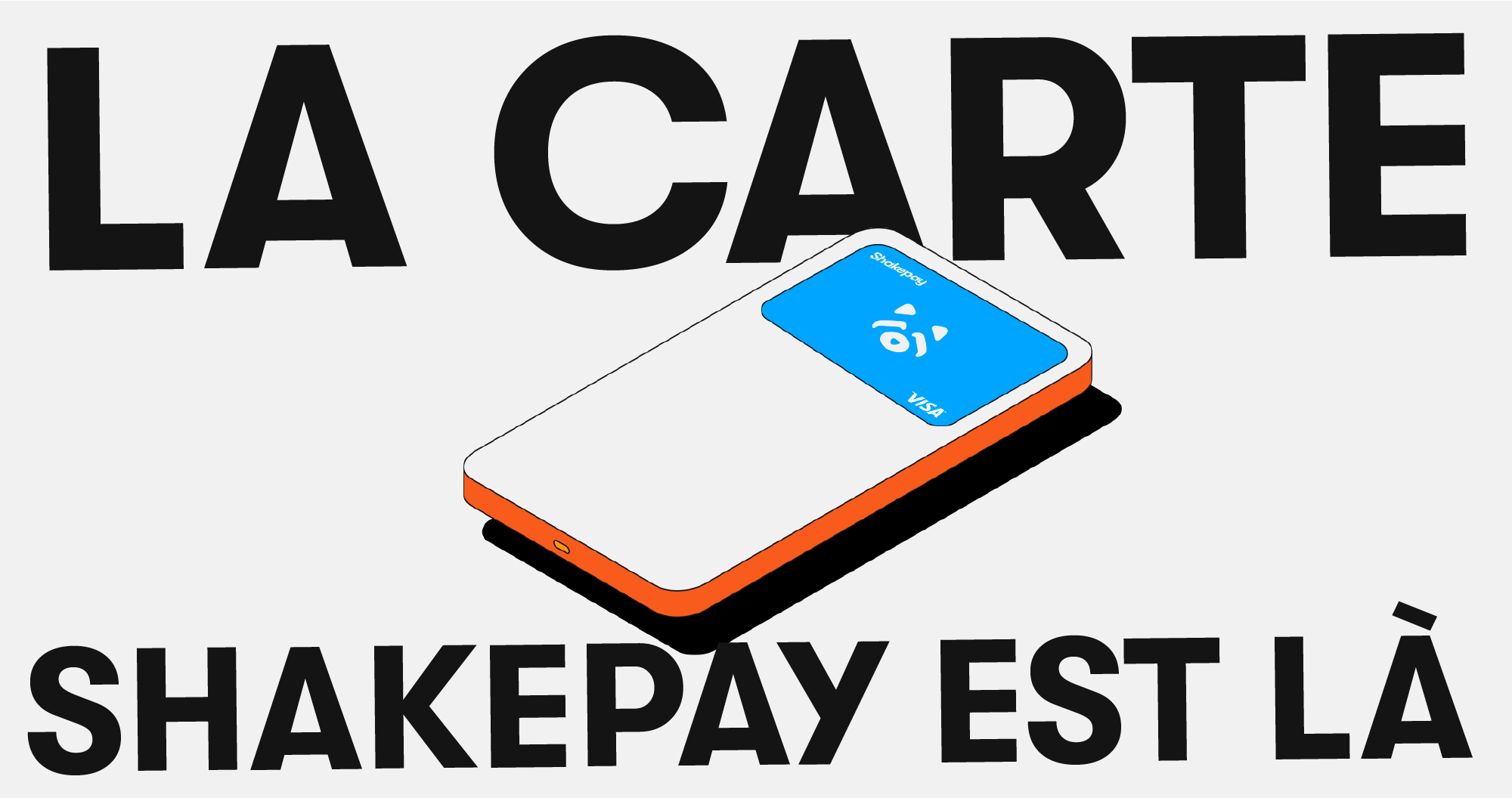 L’attente est terminée! 💥 La Carte Shakepay est là.