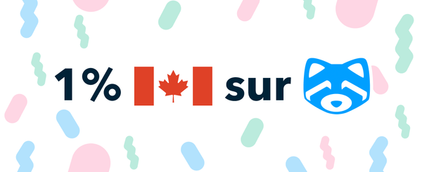 1% des Canadiens utilisent maintenant Shakepay!