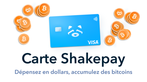 Lancement de la carte Shakepay 💳