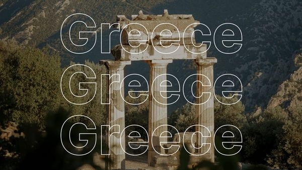 Unsplash Around the World: Greece 🇬🇷