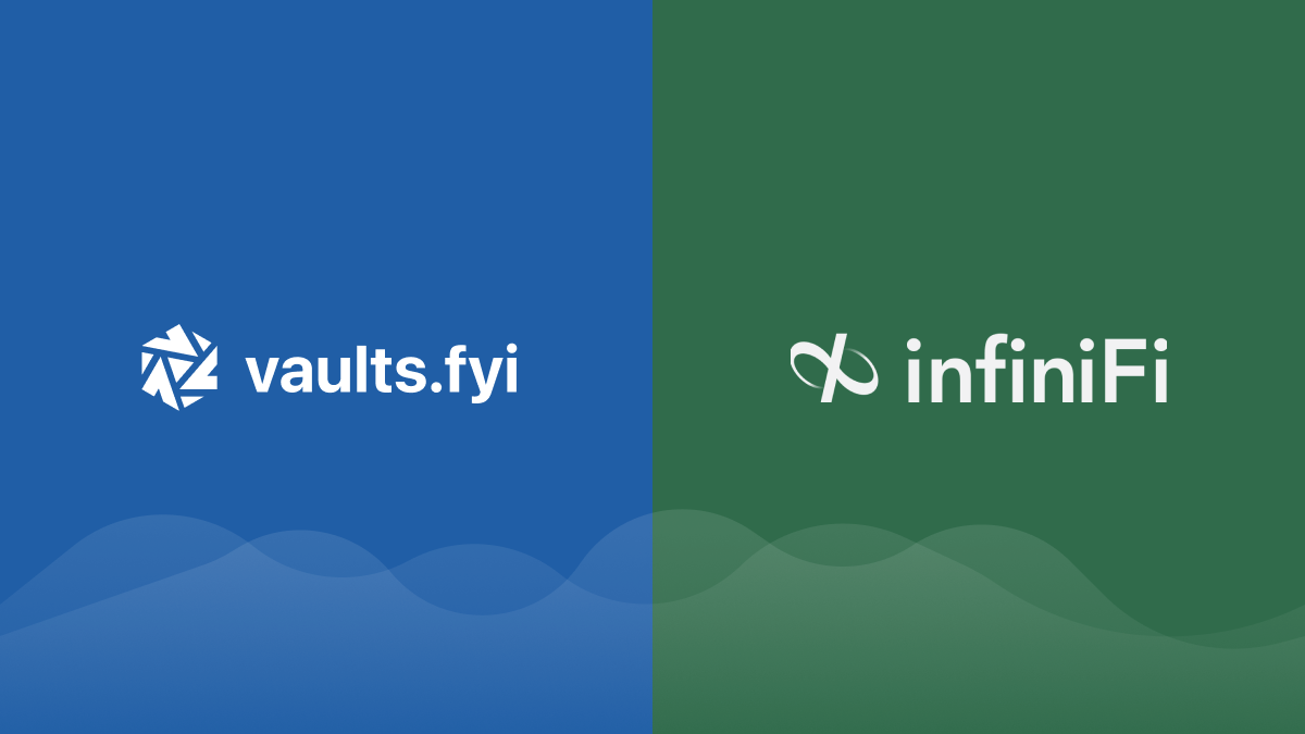 infiniFi Now Live on vaults.fyi
