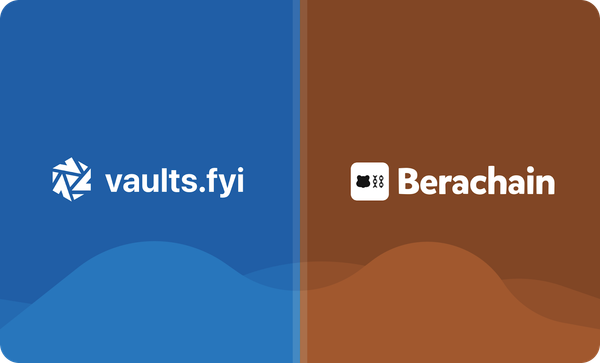 🐻 Berachain Vaults Are Live on vaults.fyi