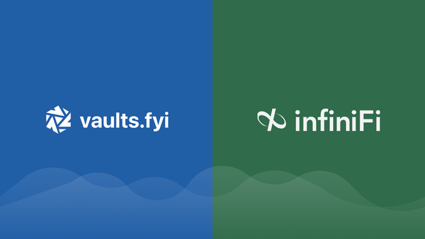 infiniFi Now Live on vaults.fyi