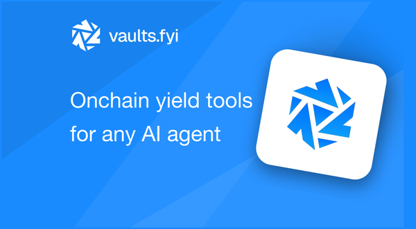Onchain yield tools for any AI agent