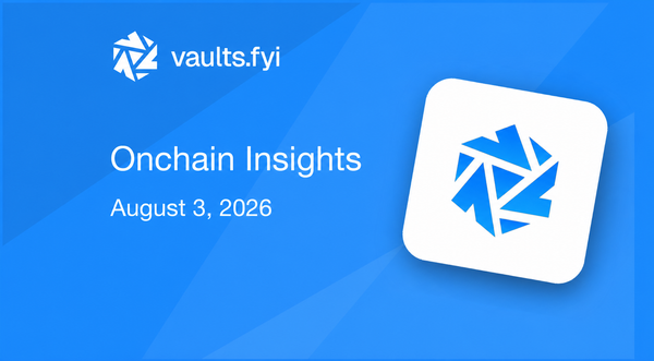 Onchain Insights (August 3, 2026)