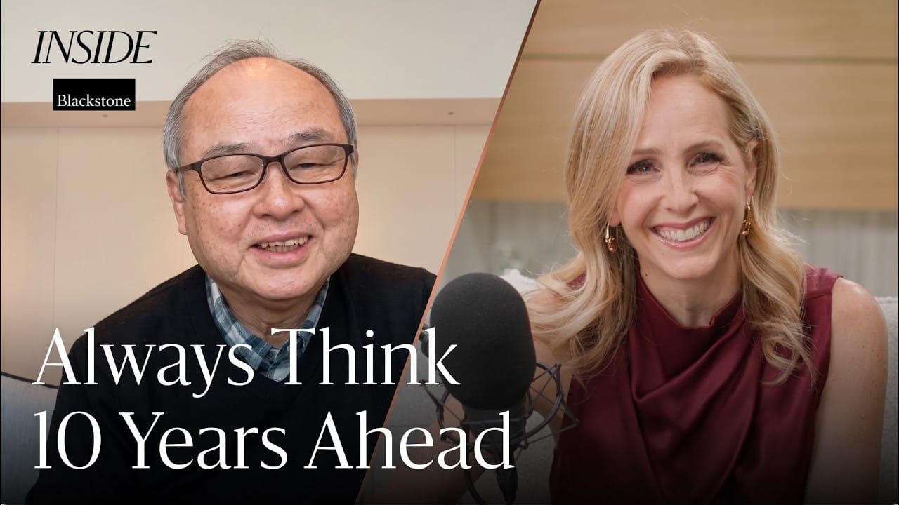 Masayoshi Son interviewed by Christine Anderson on Inside Blackstone