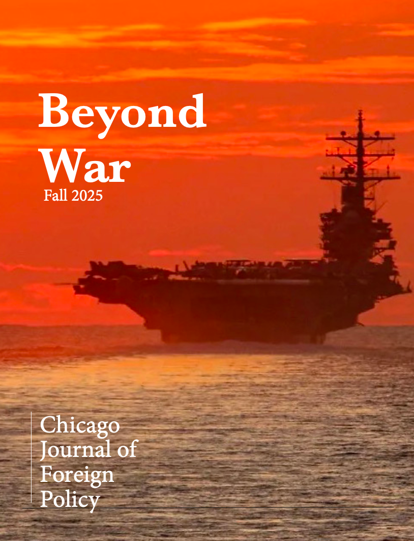 CJFP Fall 2025 Journal - "Beyond War"