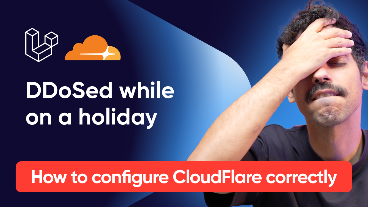 DDoSed while on a holiday - How to configure CloudFlare correctly