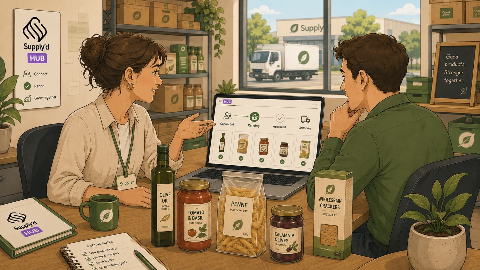 Introducing Supply’d Hub: Connecting Food Suppliers and Retailers