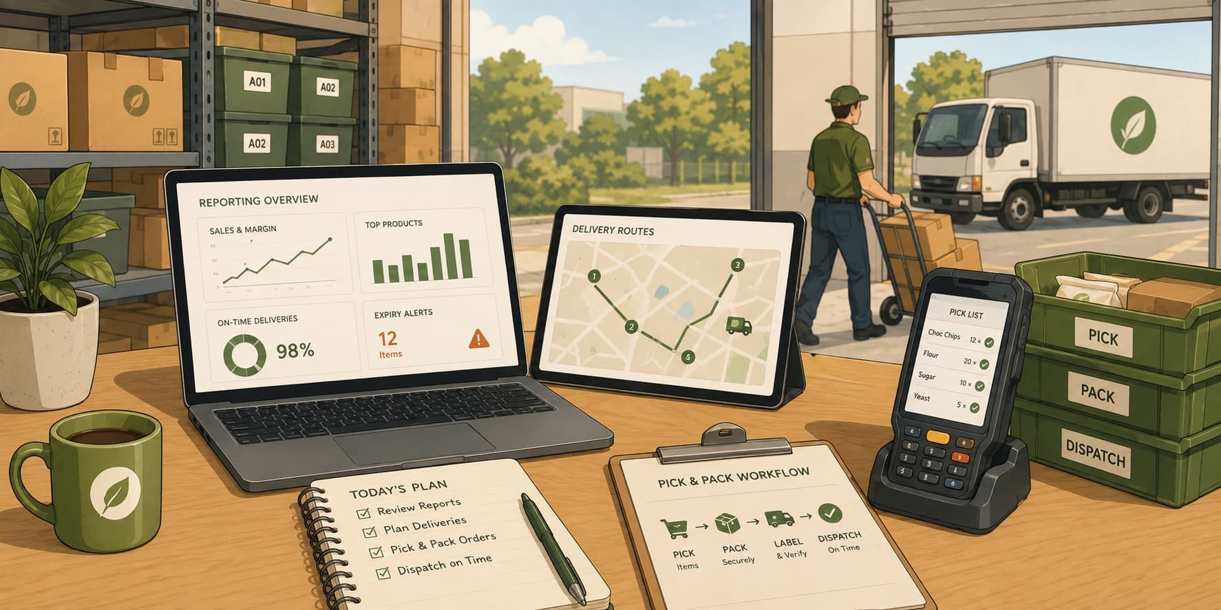 Supply’d V5.2.2: Smarter Reporting, Delivery Upgrades, and Advanced Pick & Pack