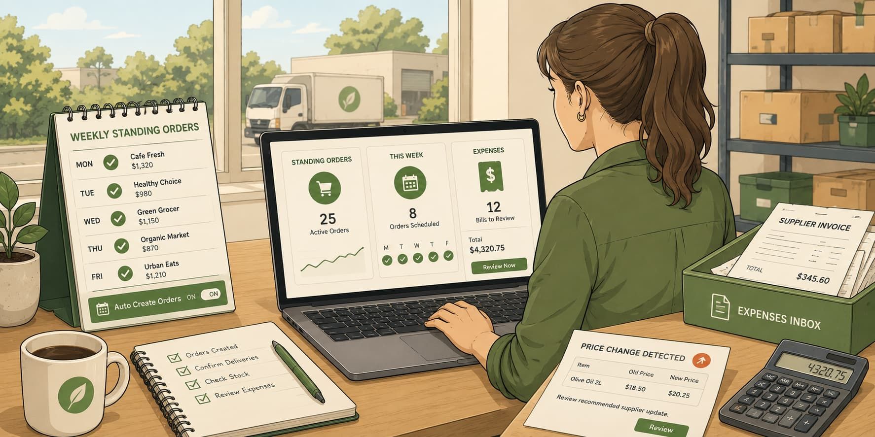 Supply’d V5.3.1: Weekly Standing Orders & Smarter Expense Management
