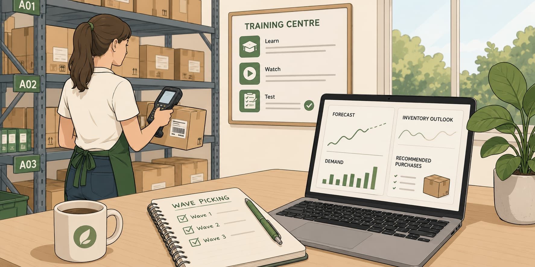 Supply’d V5.3.3: Training Centre, Wave Picking & Smarter Forecasting