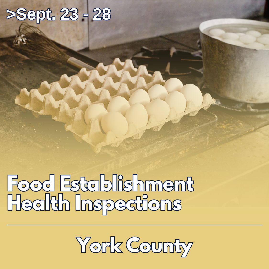 York County Food Grades: All 50 Inspections Earn A Grades