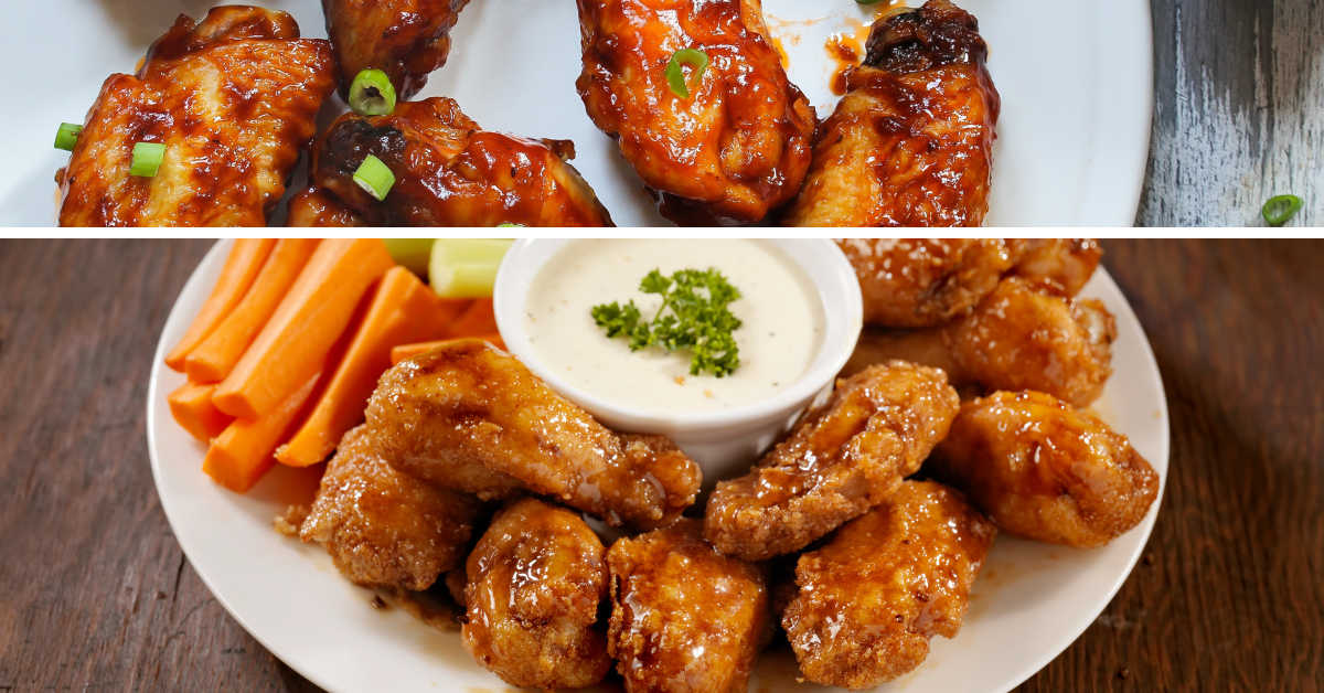 halal Honey-garlic Chicken Wings