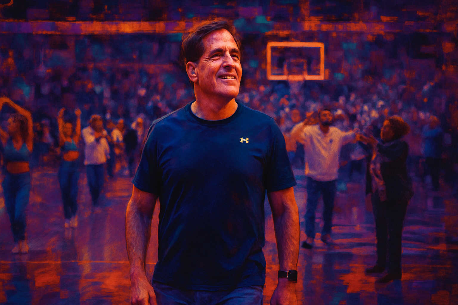 Mark Cuban Finds a Basketball Team He Can Actually Buy