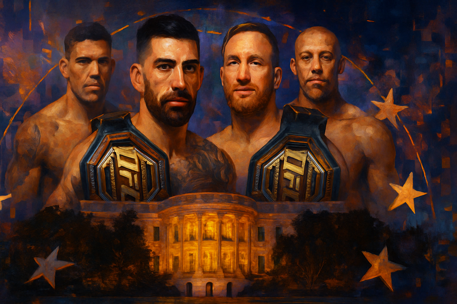 UFC Brings the Octagon to the White House, Hoping to Trade Losses for Eyeballs