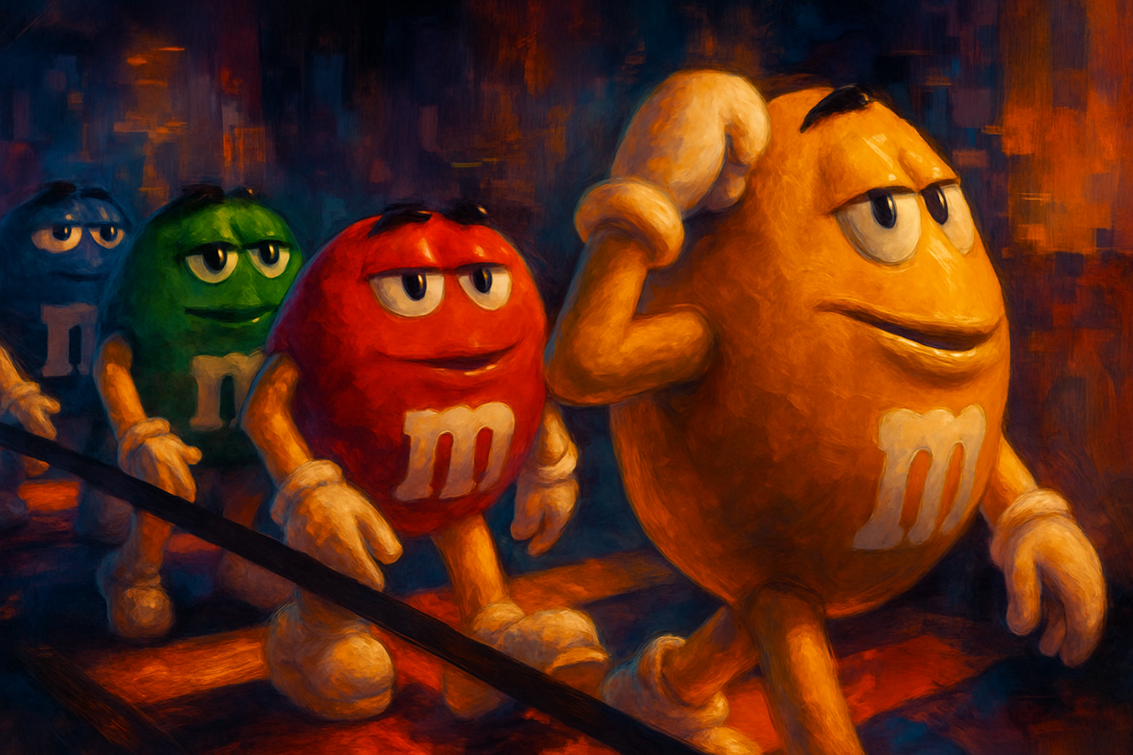A Yellow M&M Is Too Specific for British Television