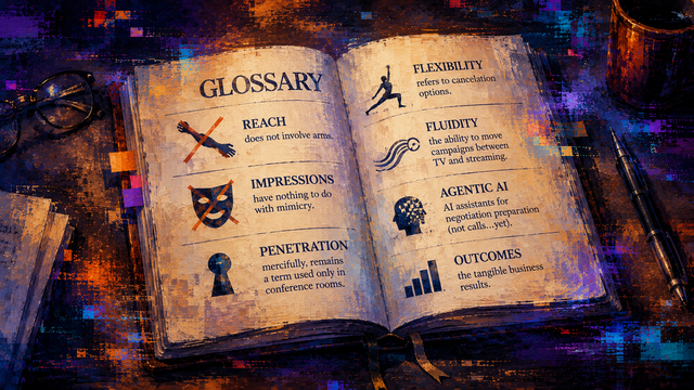 Madison Avenue Gets Its Glossary Ready for the Annual Haggle