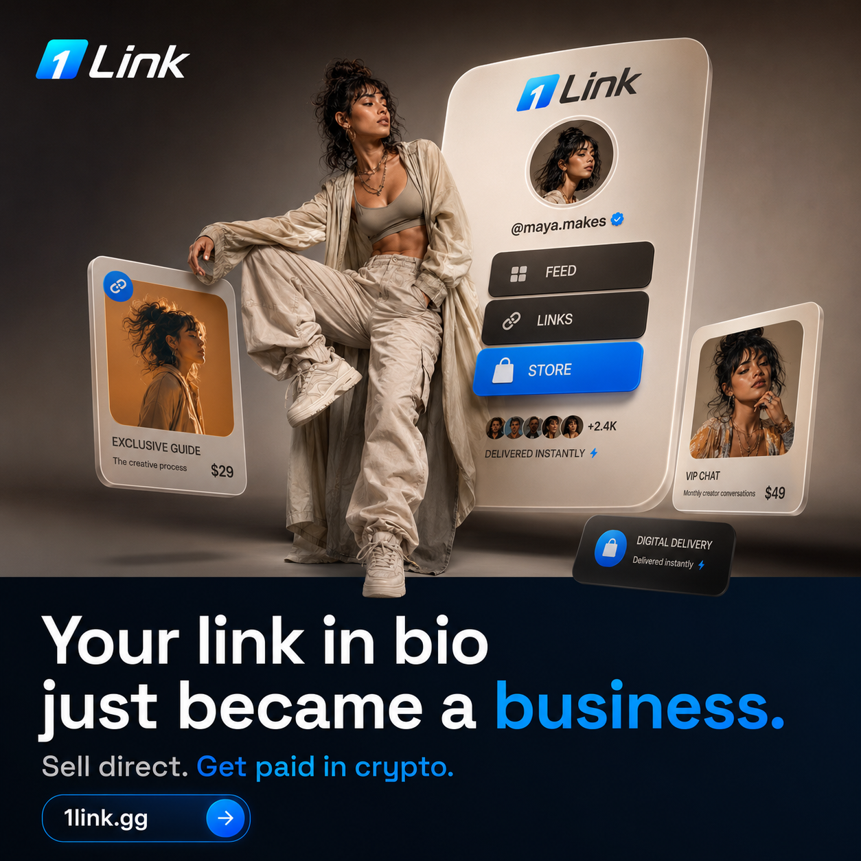 The link in bio just grew up.