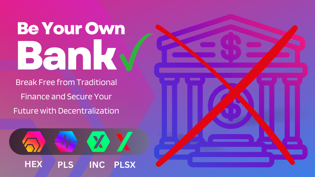 Be Your Own Bank