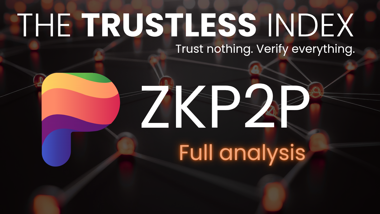 Trustless Index Analysis: ZKP2P