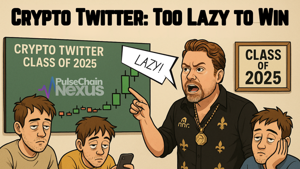 Richard Drops Truth, Lazy Crypto Twitter Misses the Message