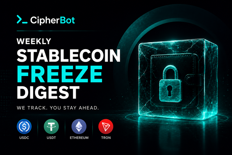 Stablecoin Freeze Digest — 2026-06-10 → 2026-06-17