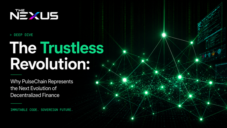 The Trustless Revolution: Why PulseChain Represents the Next Evolution of Decentralized Finance