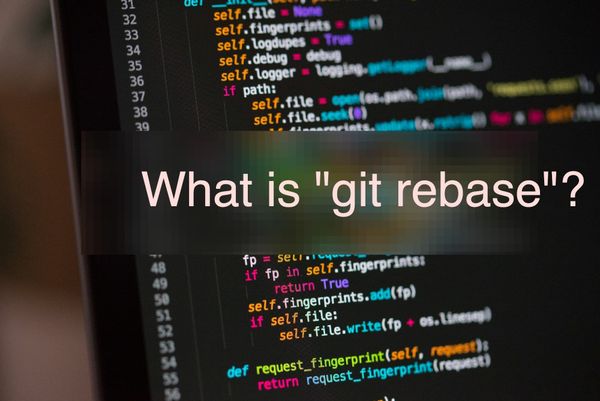 What is "git rebase"?