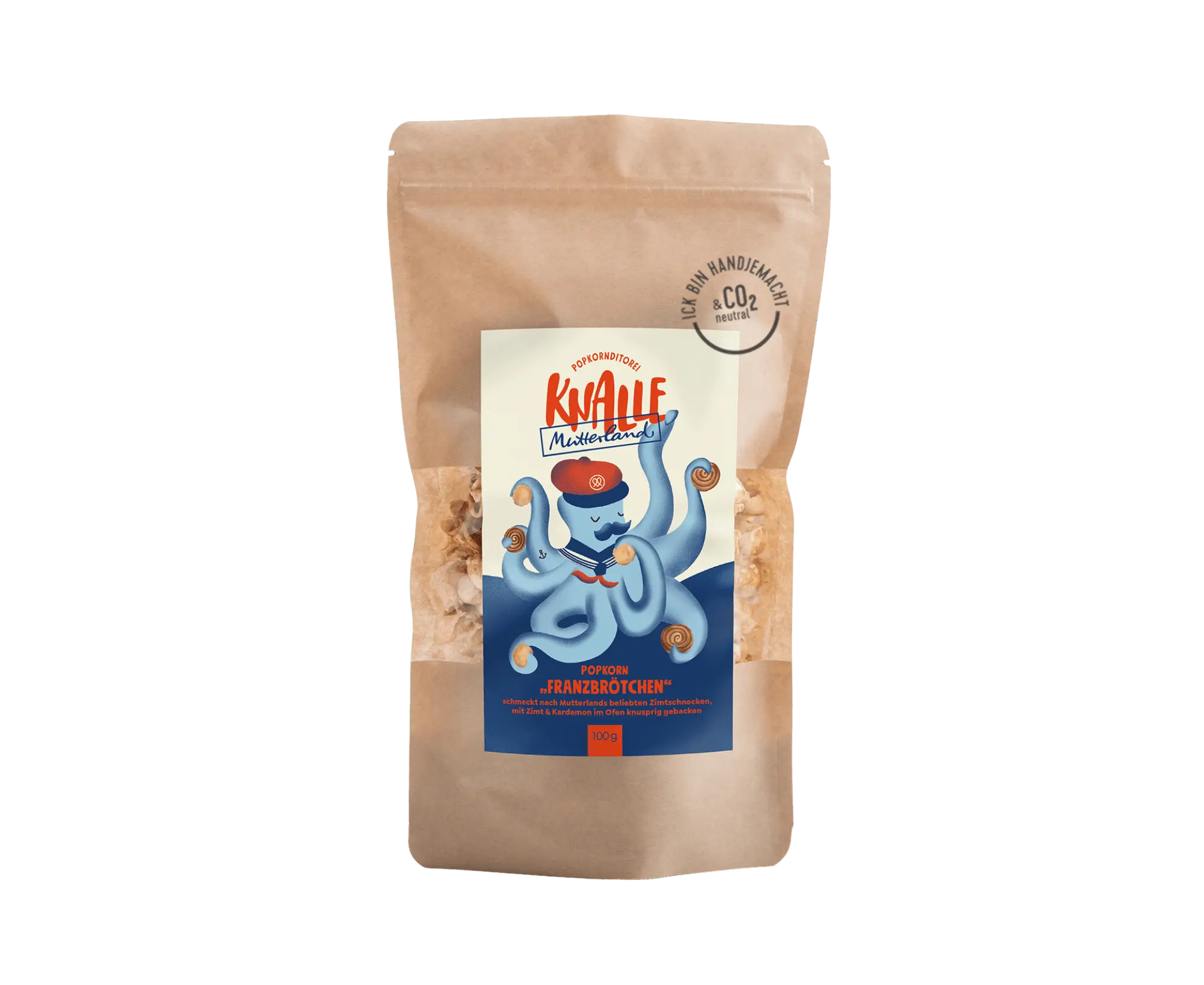 Knalle Popcorn Franzbrötchen Zimtschnecke