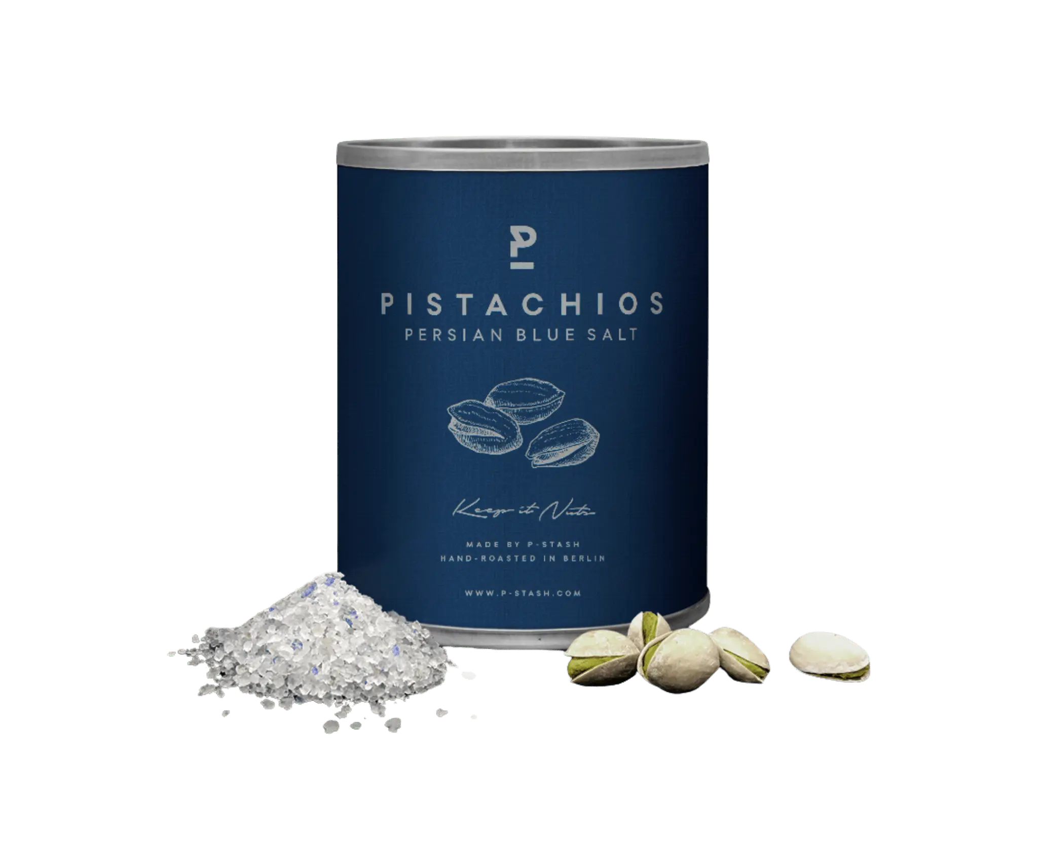 P-Stash Pistazien mit Blausalz 50g