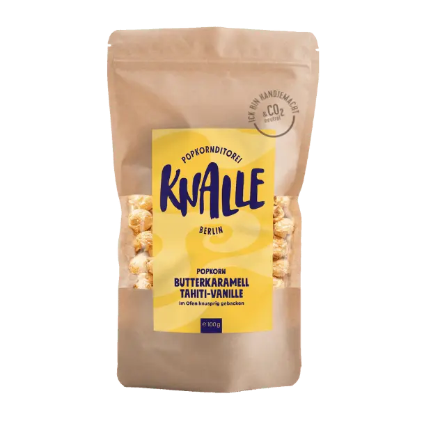 Knalle Popcorn Butterkaramell Tahiti-Vanille